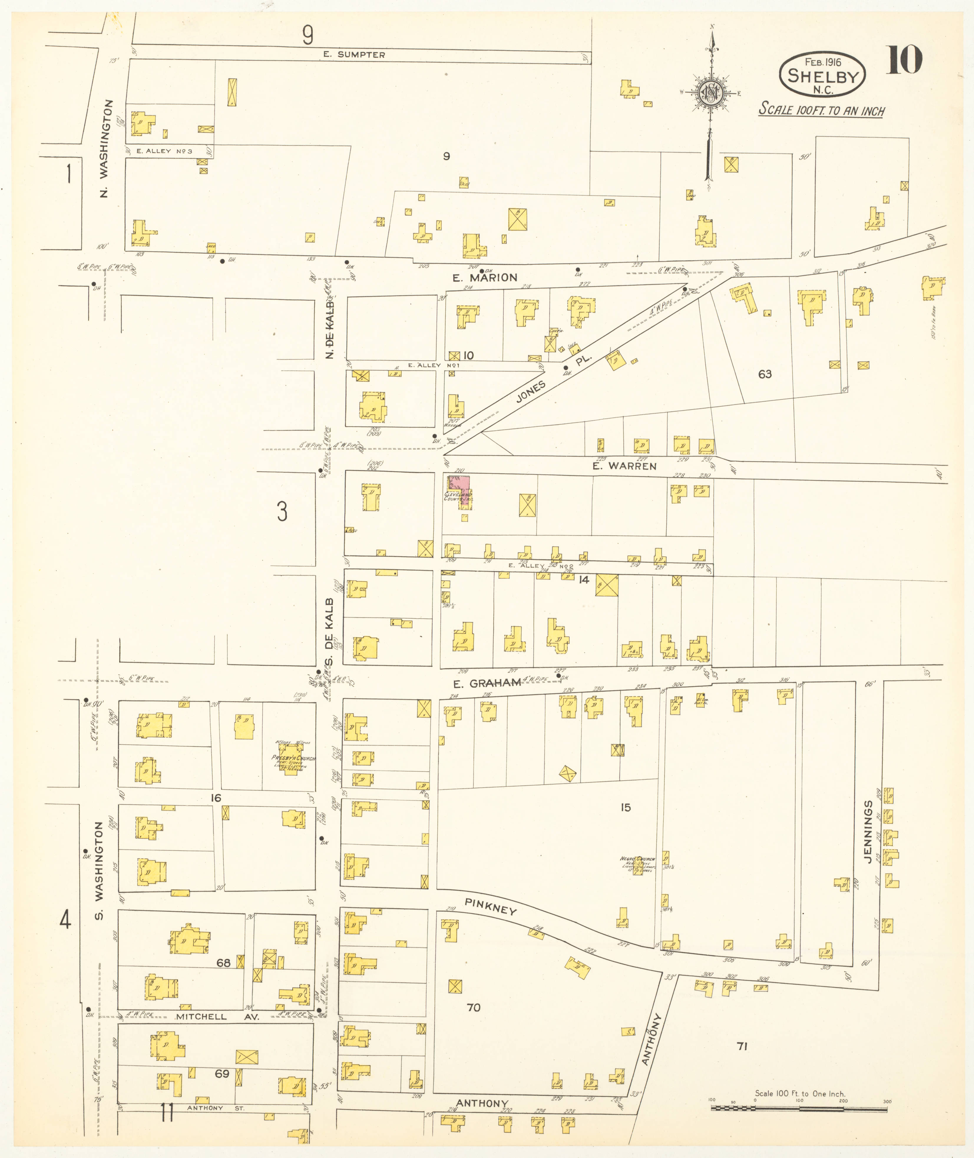 1916 Shelby Map Pt10
